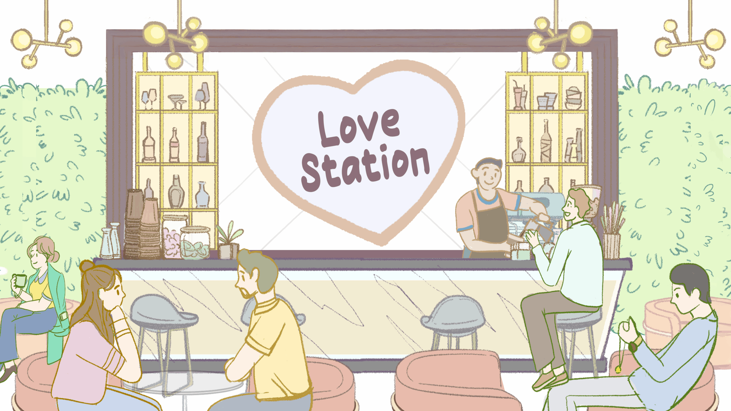 Love Station – Title Sequence